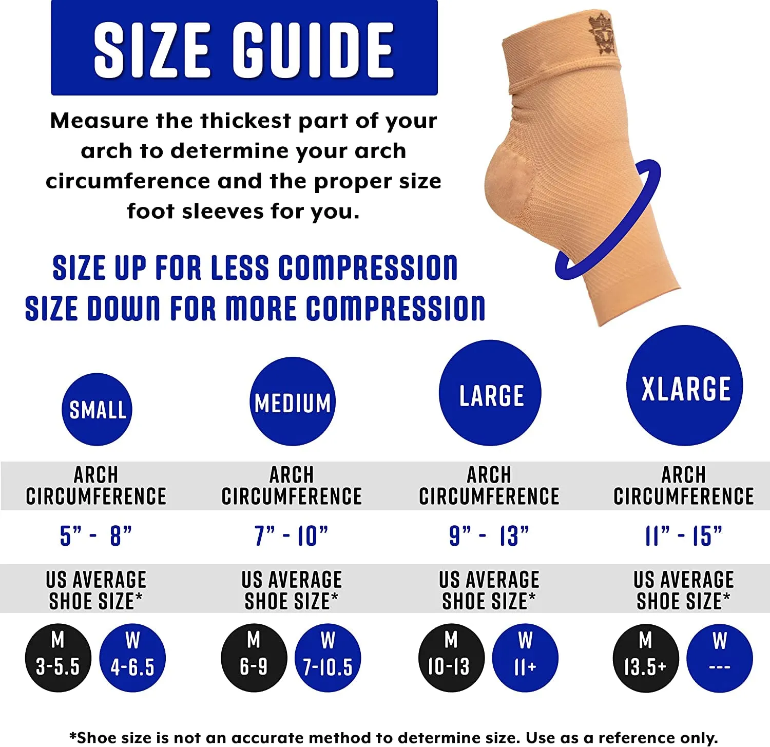 Bitly Plantar Fasciitis for Women & Men Socks Foot & Ankle Compression Sleeve, Nude, XL X-Large Beige 1