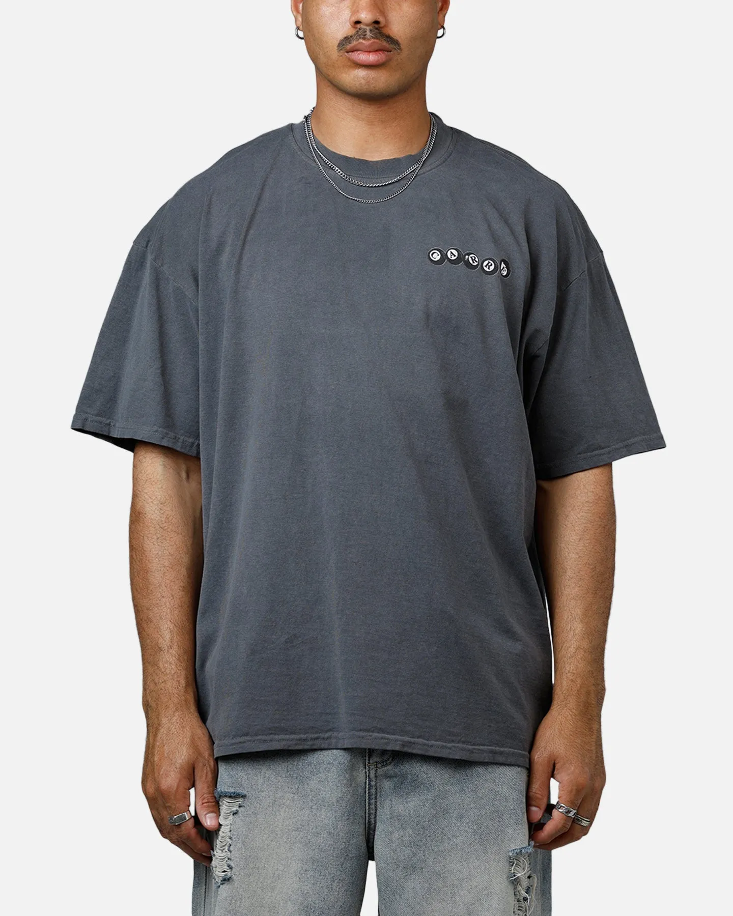 Carre Break T-Shirt Washed Charcoal