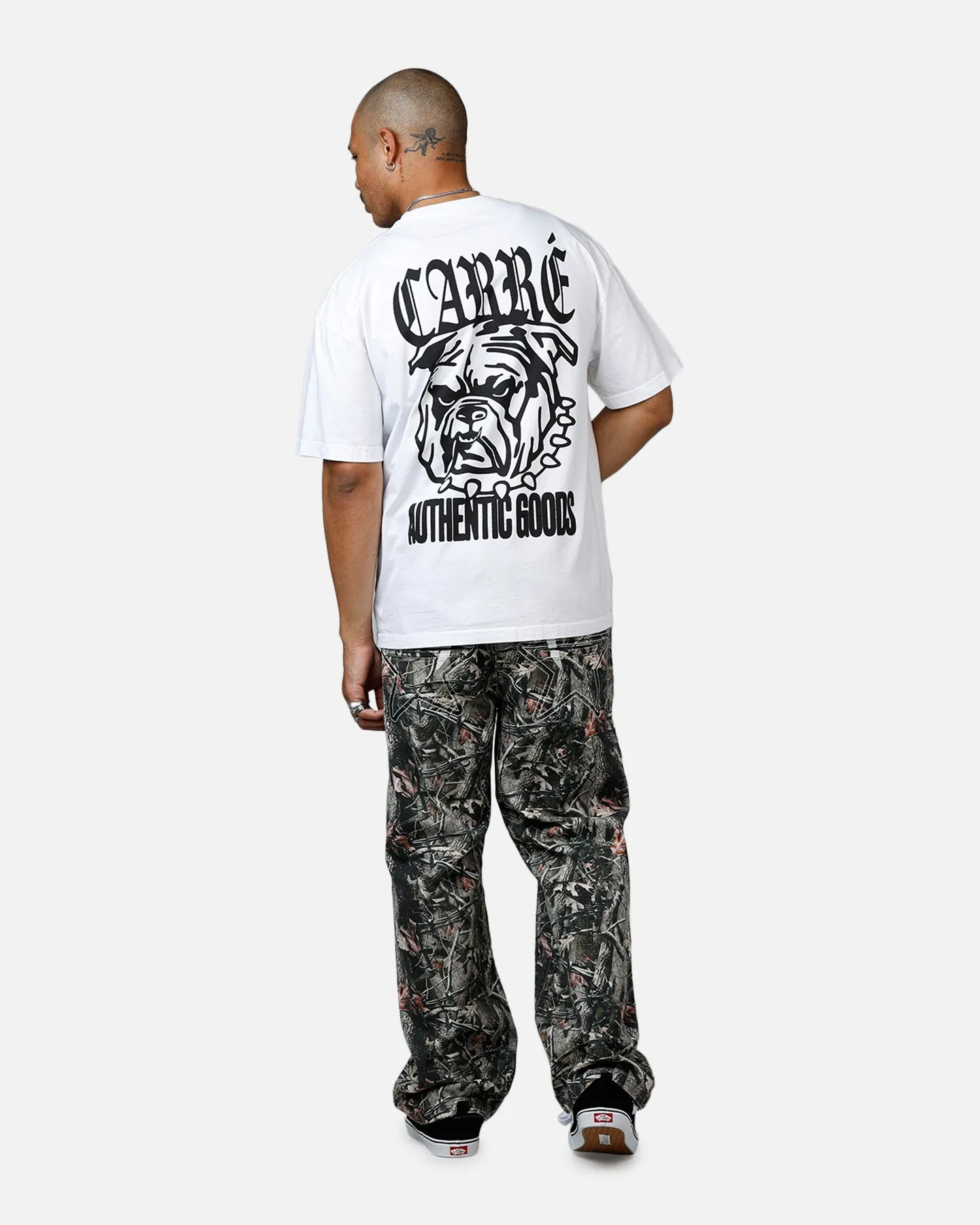 Carre Bulldog Heavyweight T-Shirt White