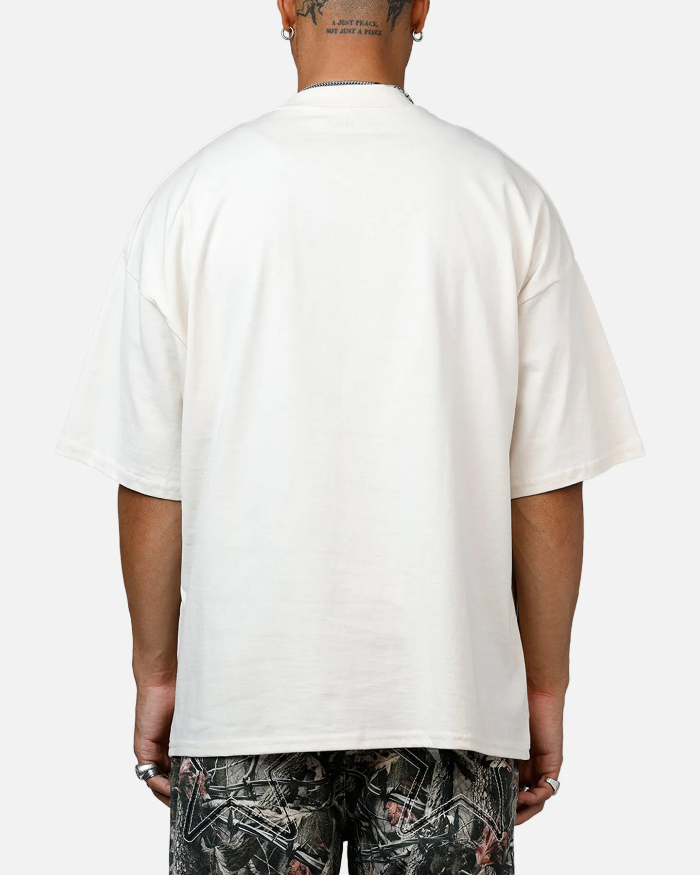 Carre Die Mock T-Shirt Off White