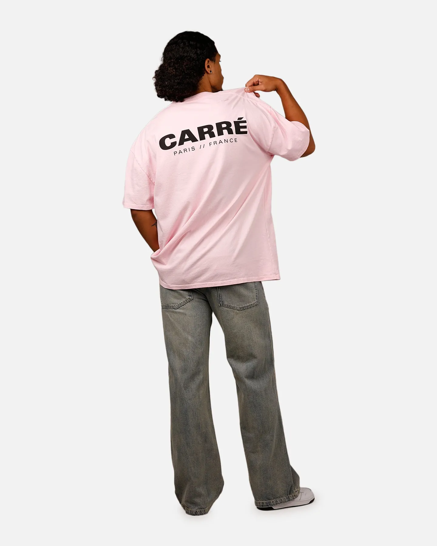 Carre Motion T-Shirt Pink
