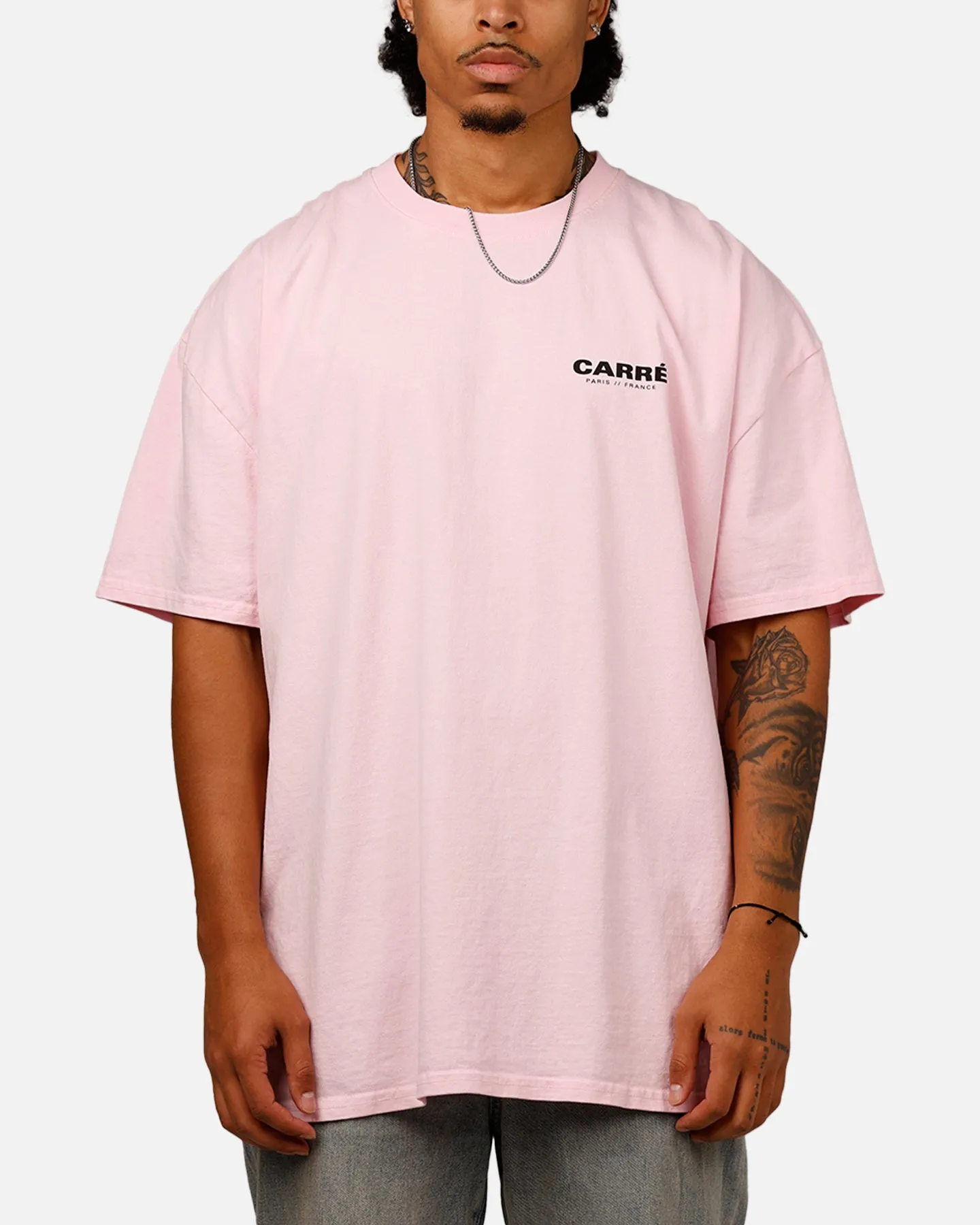 Carre Motion T-Shirt Pink