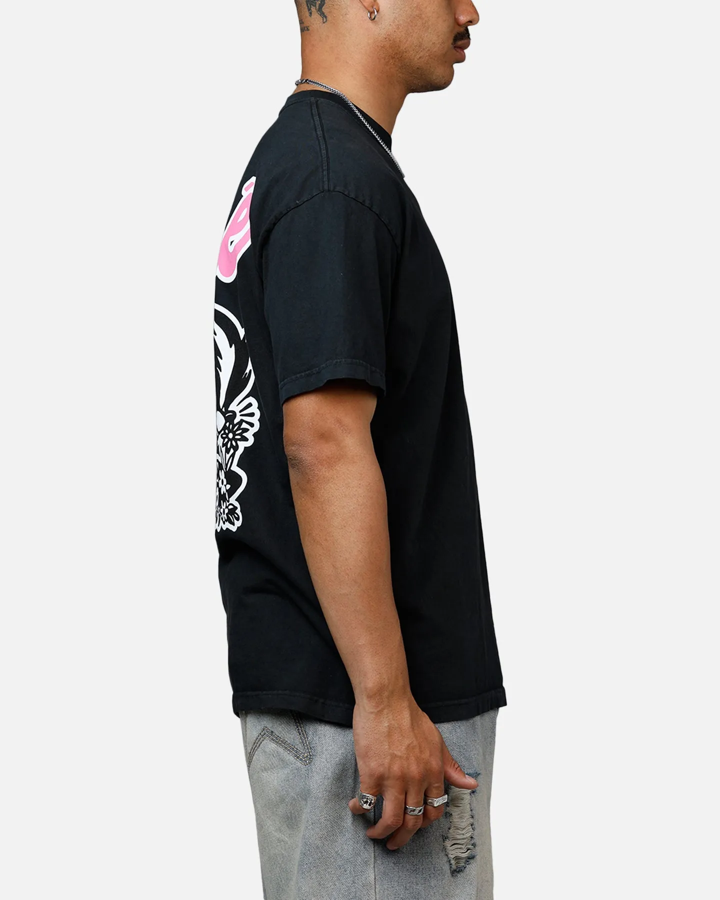 Carre Pepe Heavyweight T-Shirt Black Acidwash
