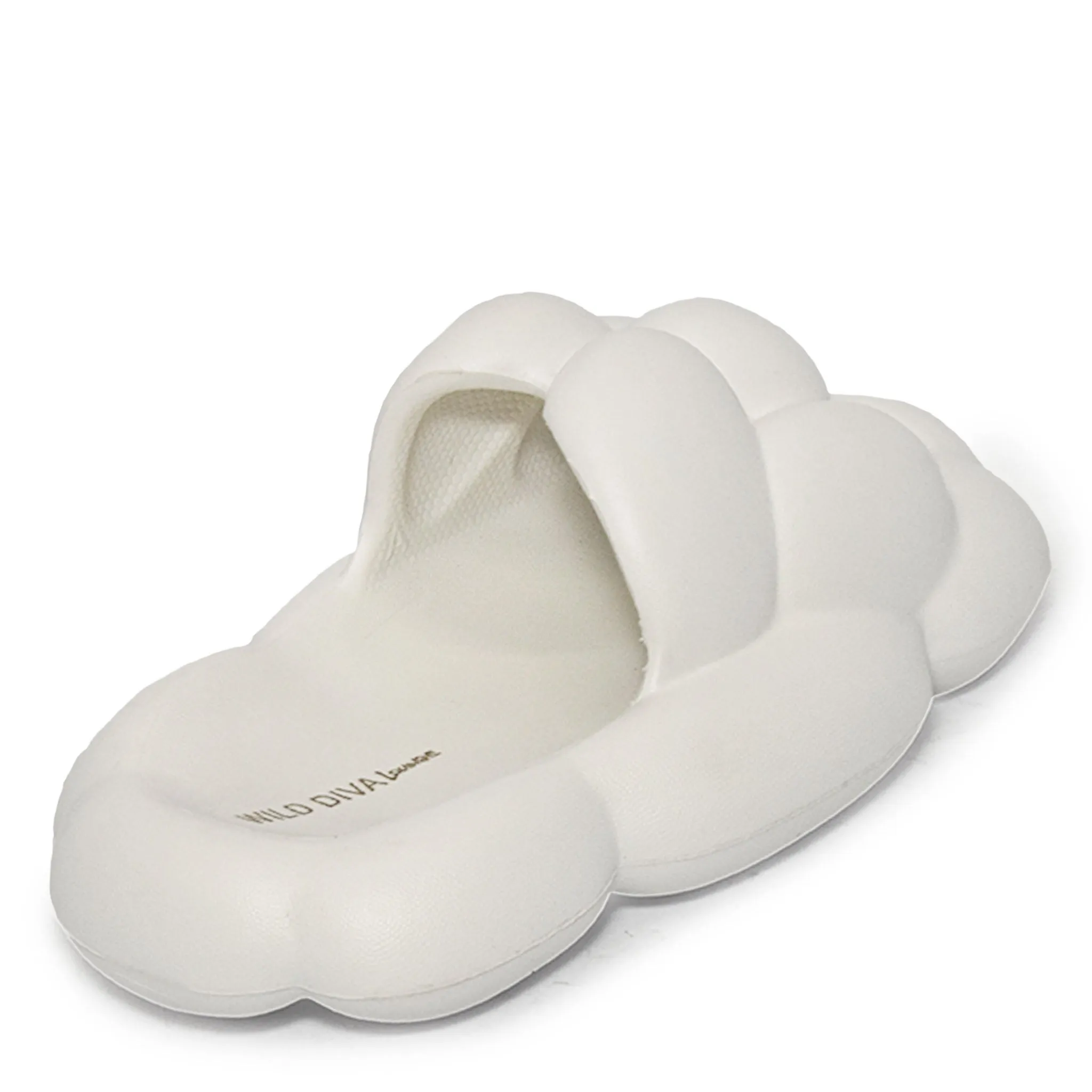CLOUD-01 Bubble Cloud Open Toe Slide Sandals