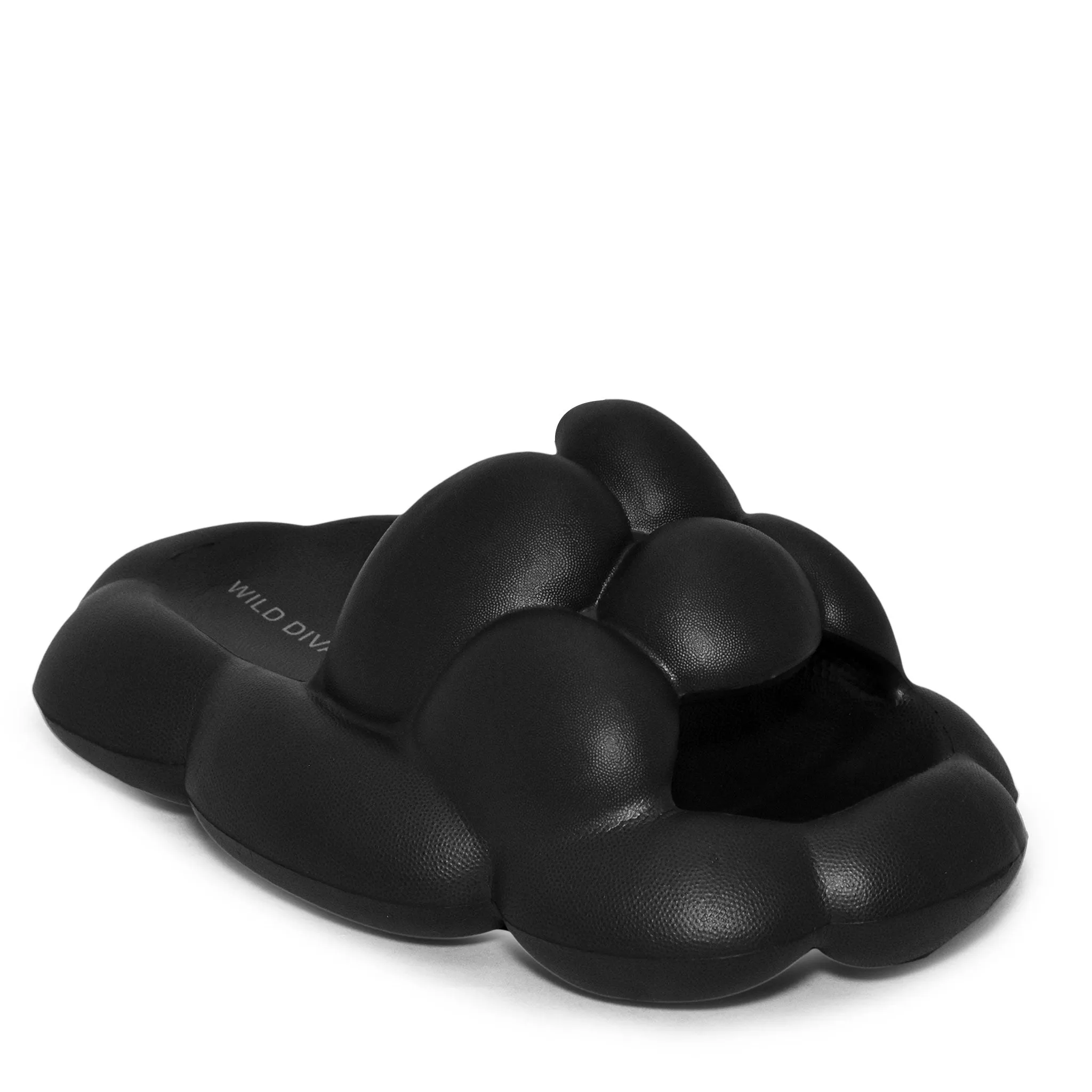 CLOUD-01 Bubble Cloud Open Toe Slide Sandals