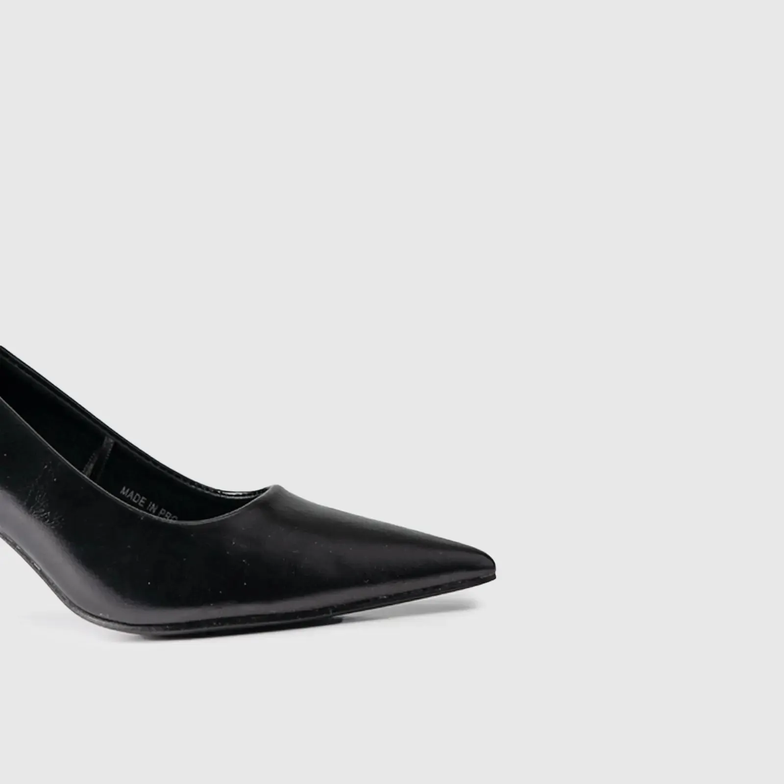 Dress Court Shoe Black 01636