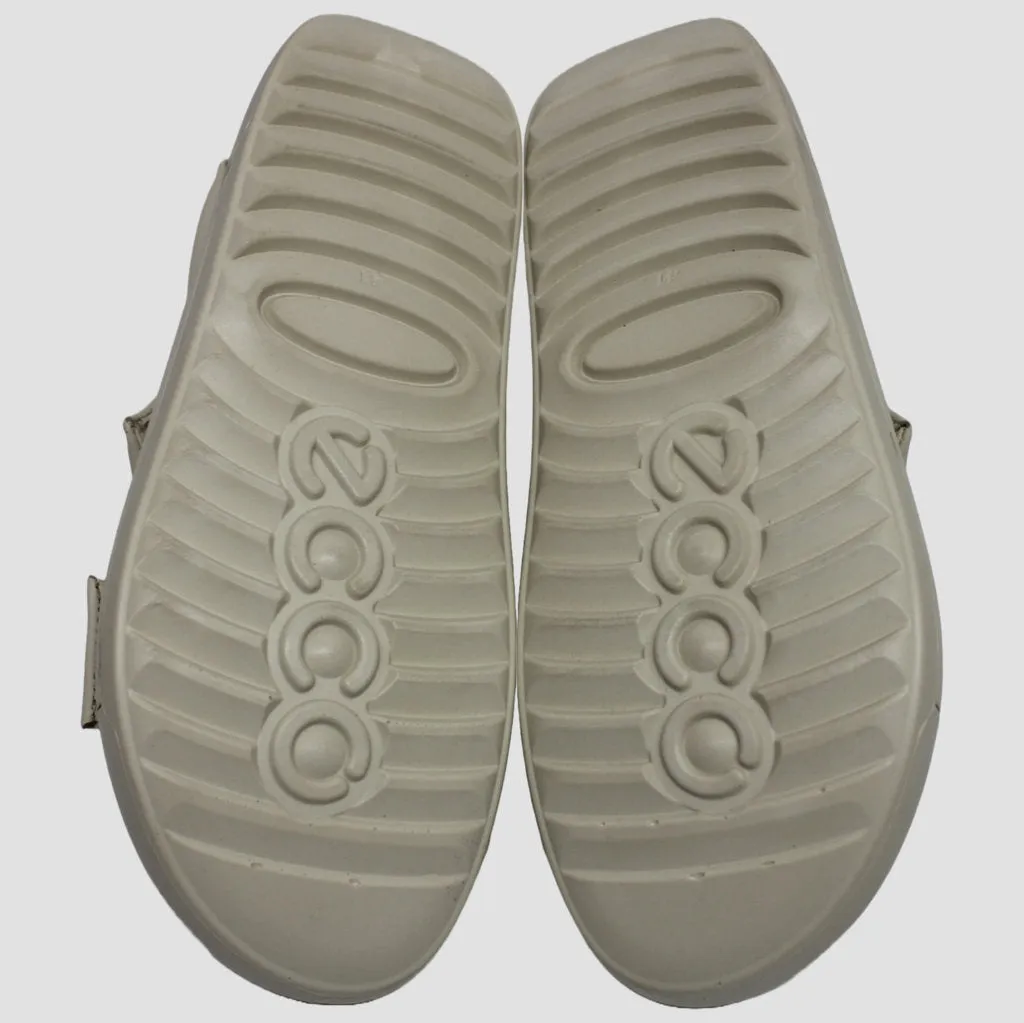 Ecco Womens Sandals Cozmo PF 206653 Casual Hook-And-Loop Slingback Leather - UK 7.5