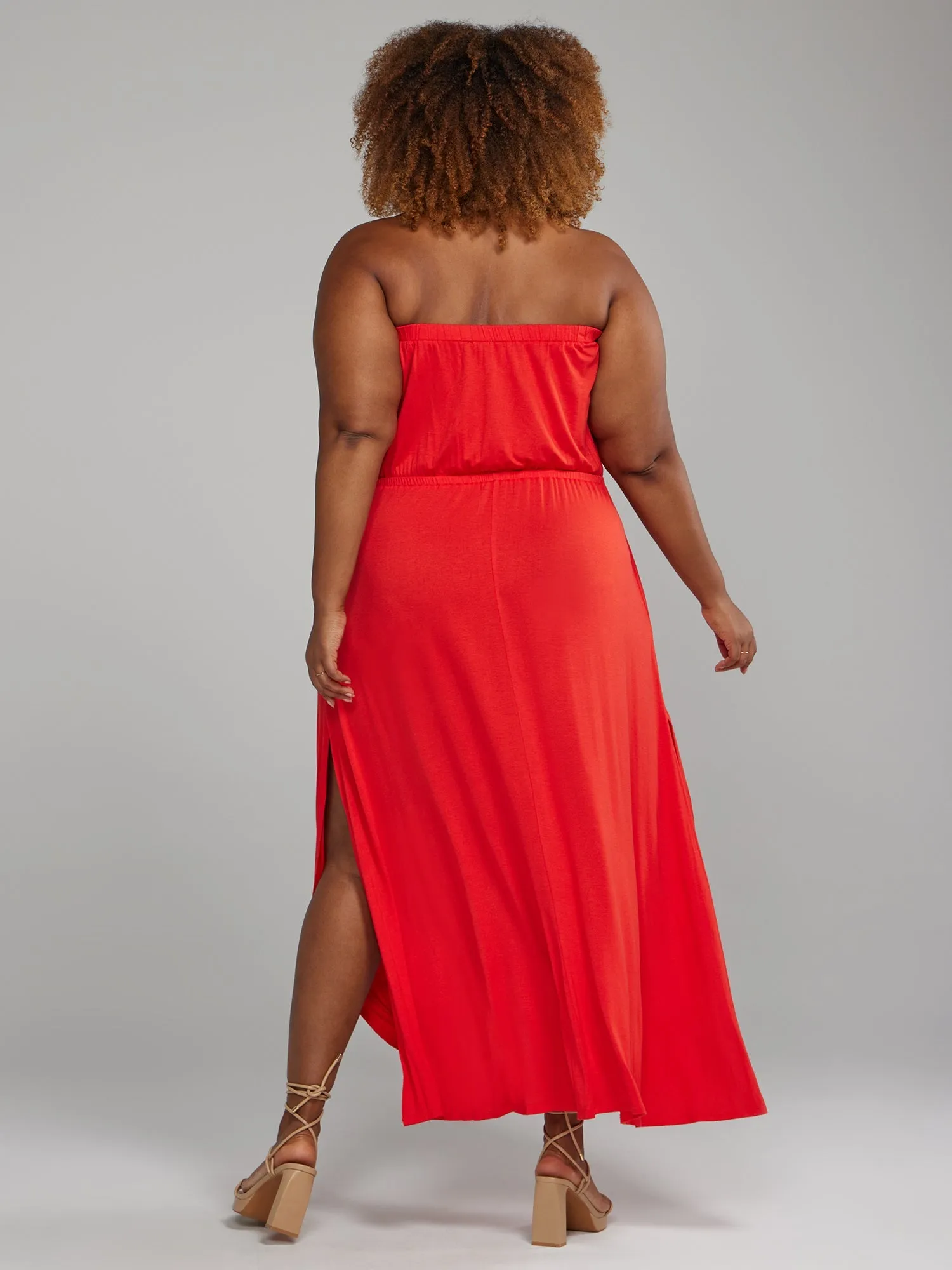 Fashion To Figure - The Perfect Strapless Maxi Dress