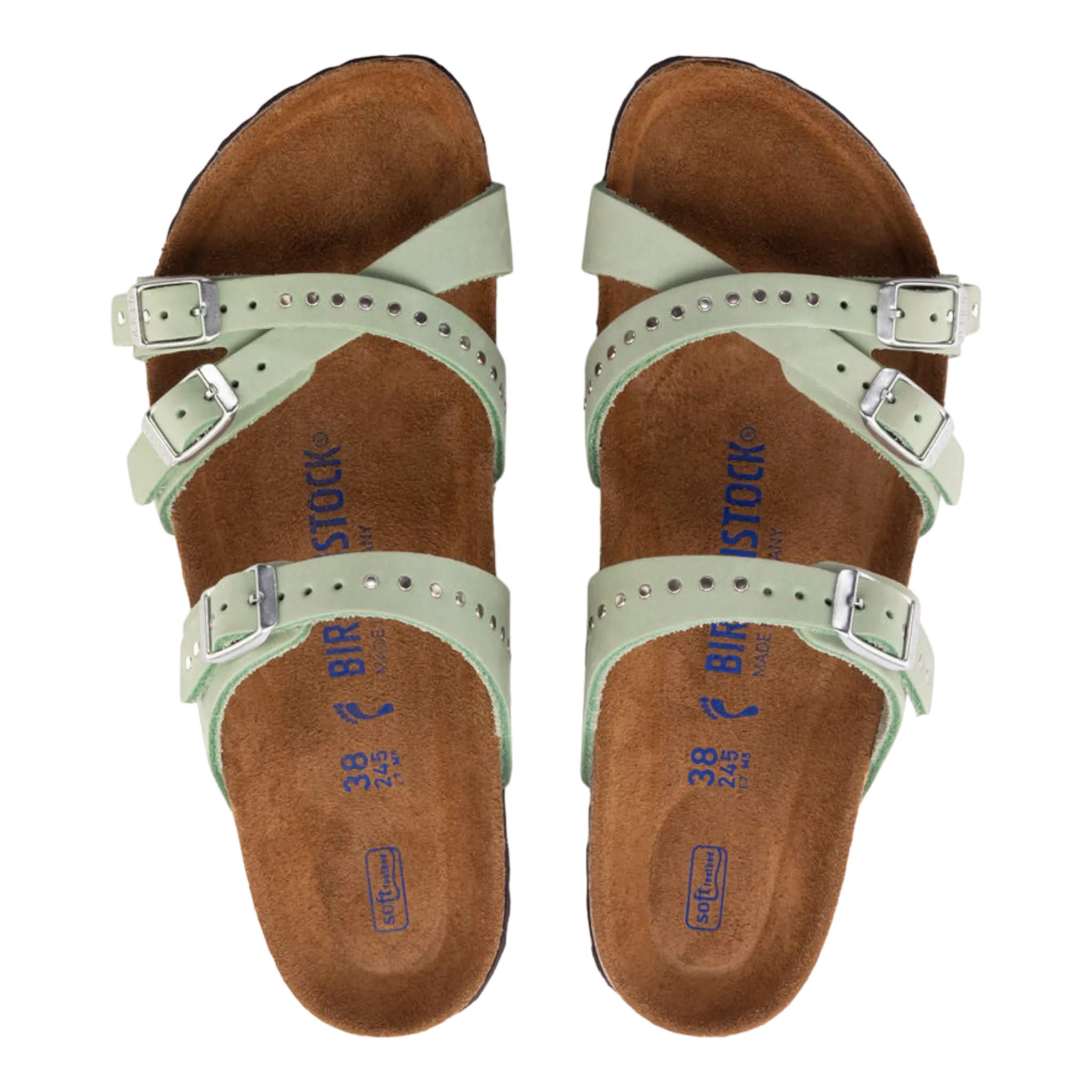 Franca Soft Footbed Nubuck Leather