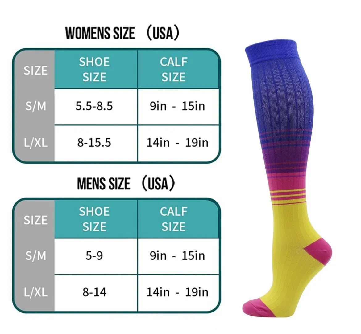 Graduated Pressure Compression Socks