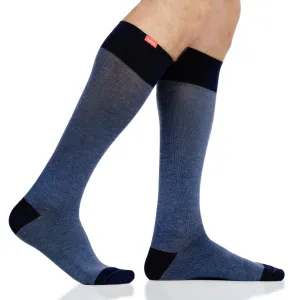 Heathered Collection: Navy (Cotton)