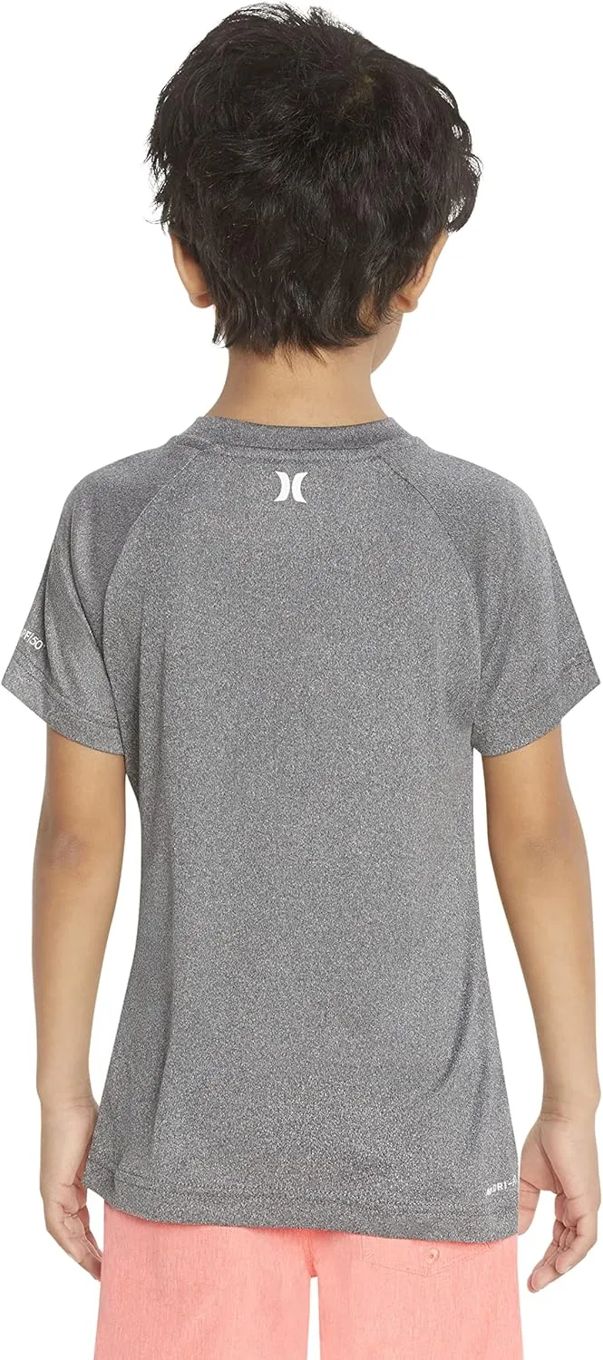 Hurley Boy's Graphic UPF 50  Rash Guard Swim Shirt