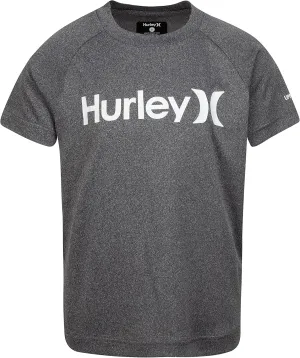 Hurley Boy's Graphic UPF 50  Rash Guard Swim Shirt