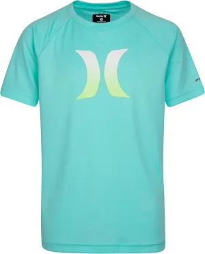 Hurley Boy's Graphic UPF 50  Rash Guard Swim Shirt