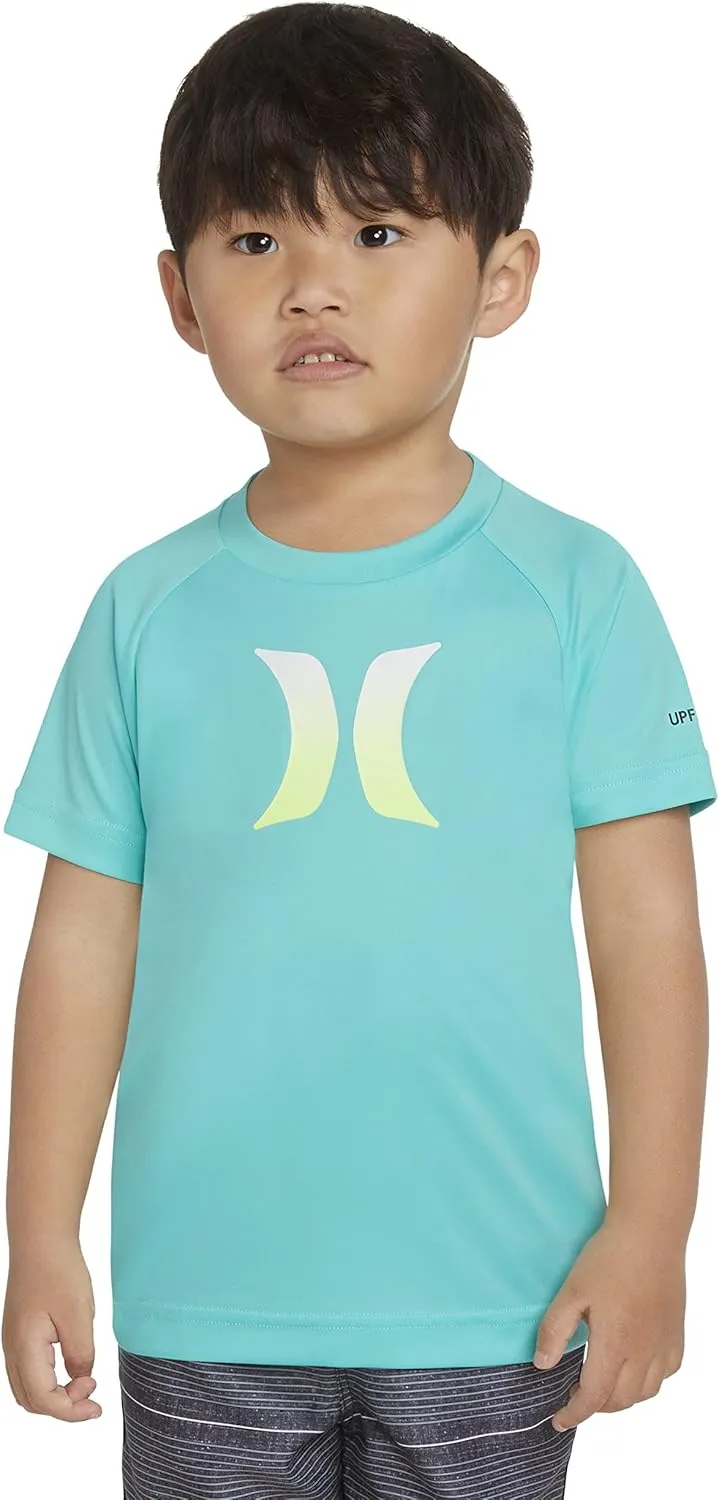 Hurley Boy's Graphic UPF 50  Rash Guard Swim Shirt