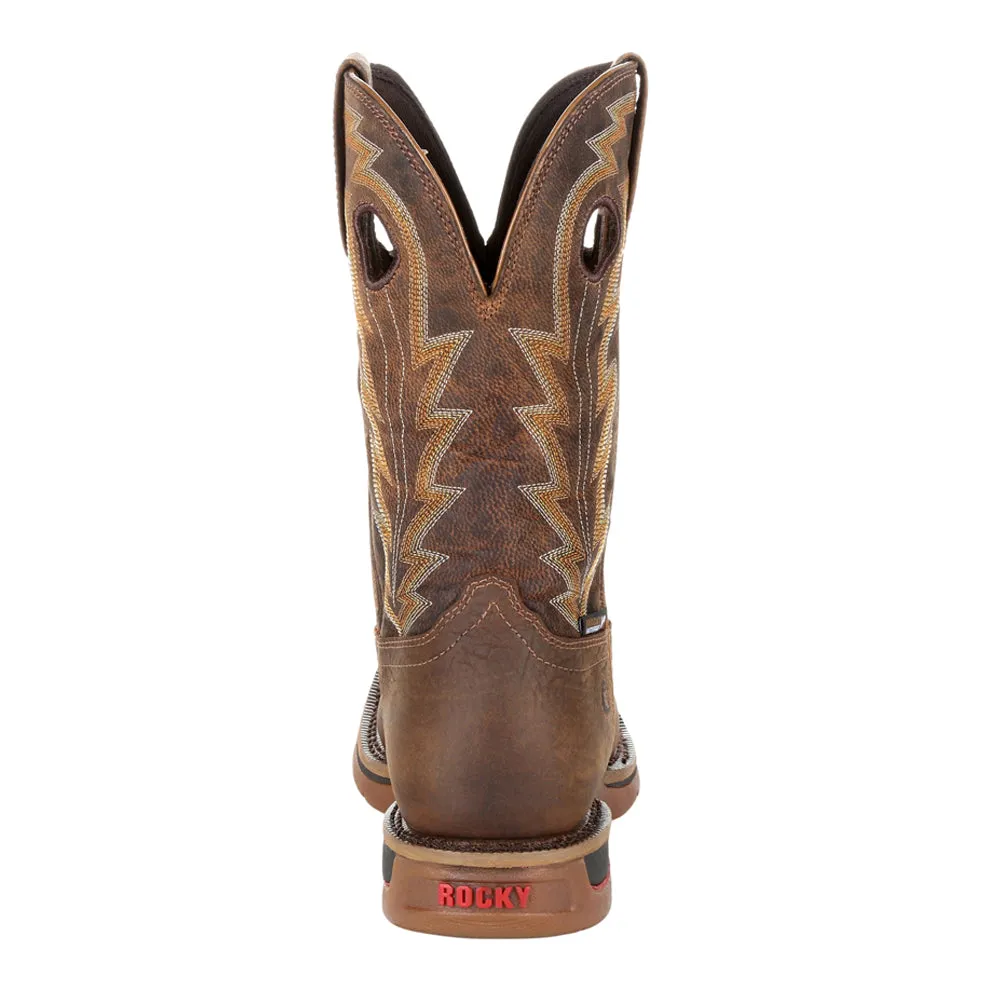 Long Range 11 inch Waterproof Soft Toe Work Boots