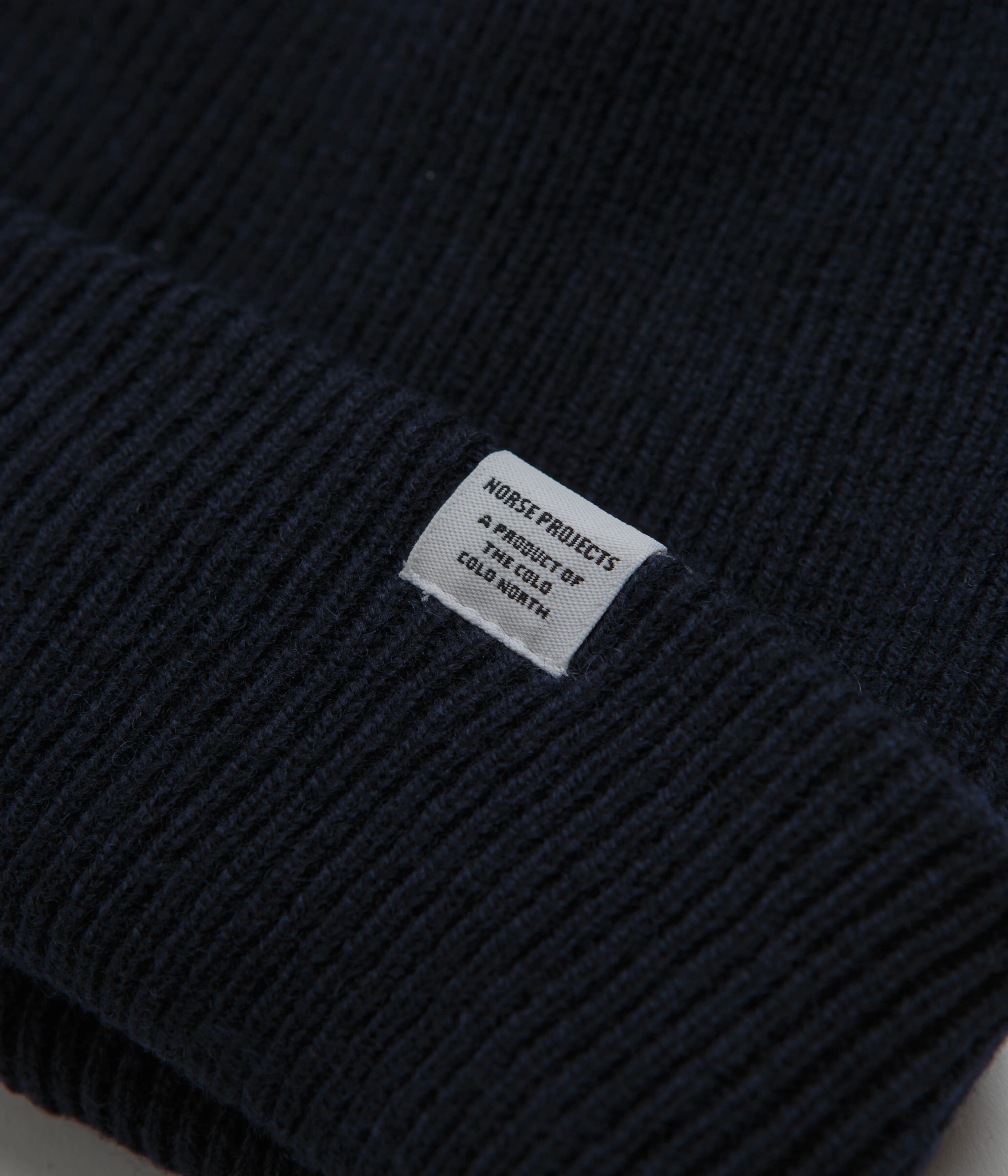 Norse Projects Norse Beanie - Dark Navy