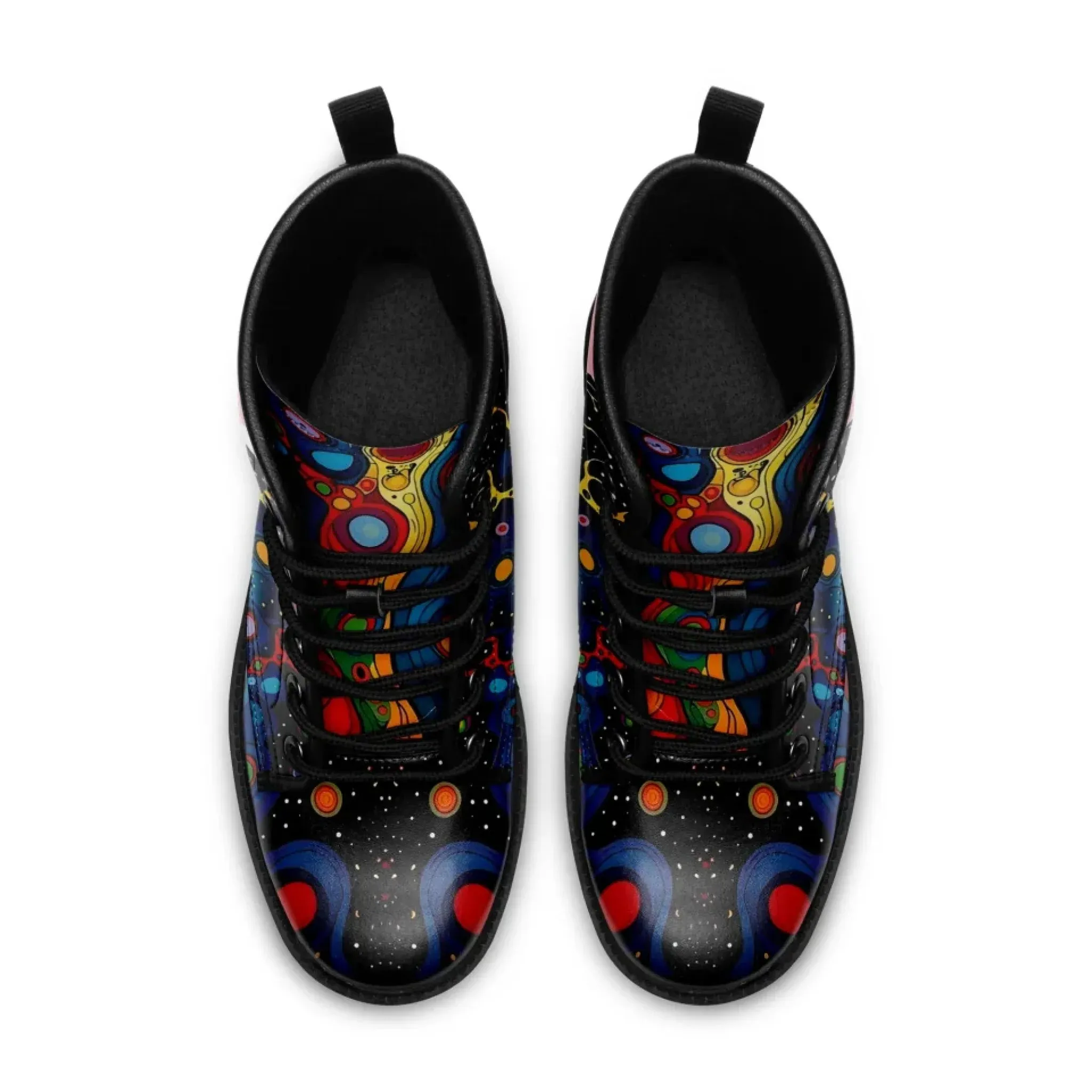 Personalized Mandala Winter Boots, Custom Cozy Artistic Boots, Stylish Warm Winter Unisex Boots