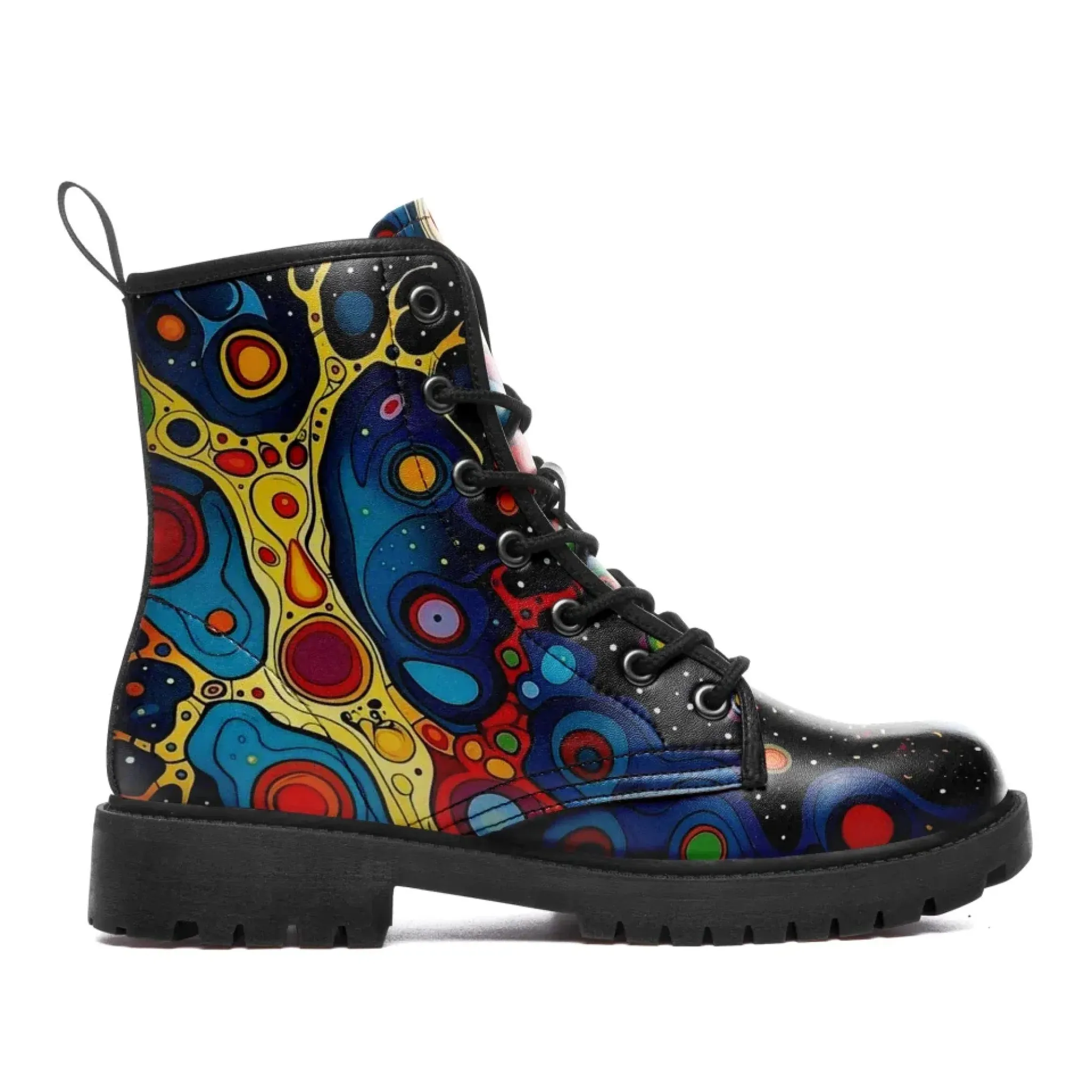 Personalized Mandala Winter Boots, Custom Cozy Artistic Boots, Stylish Warm Winter Unisex Boots