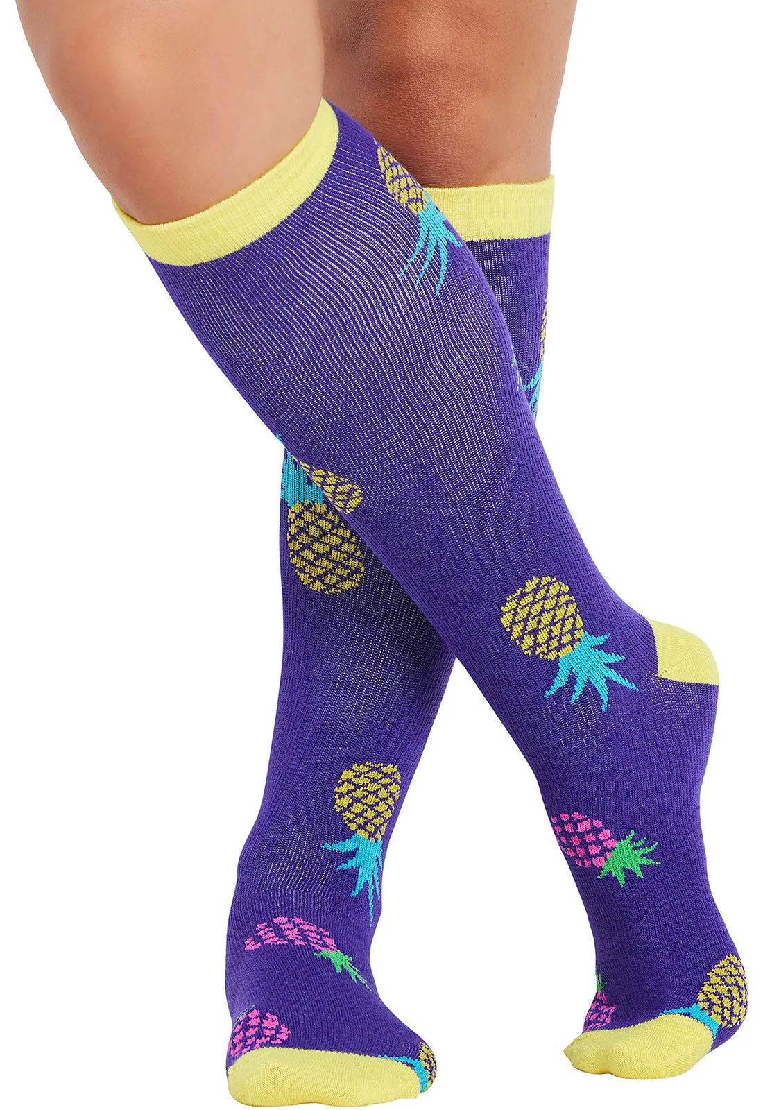 Plus Size Fit Women's 10-15mmHg Compression Socks