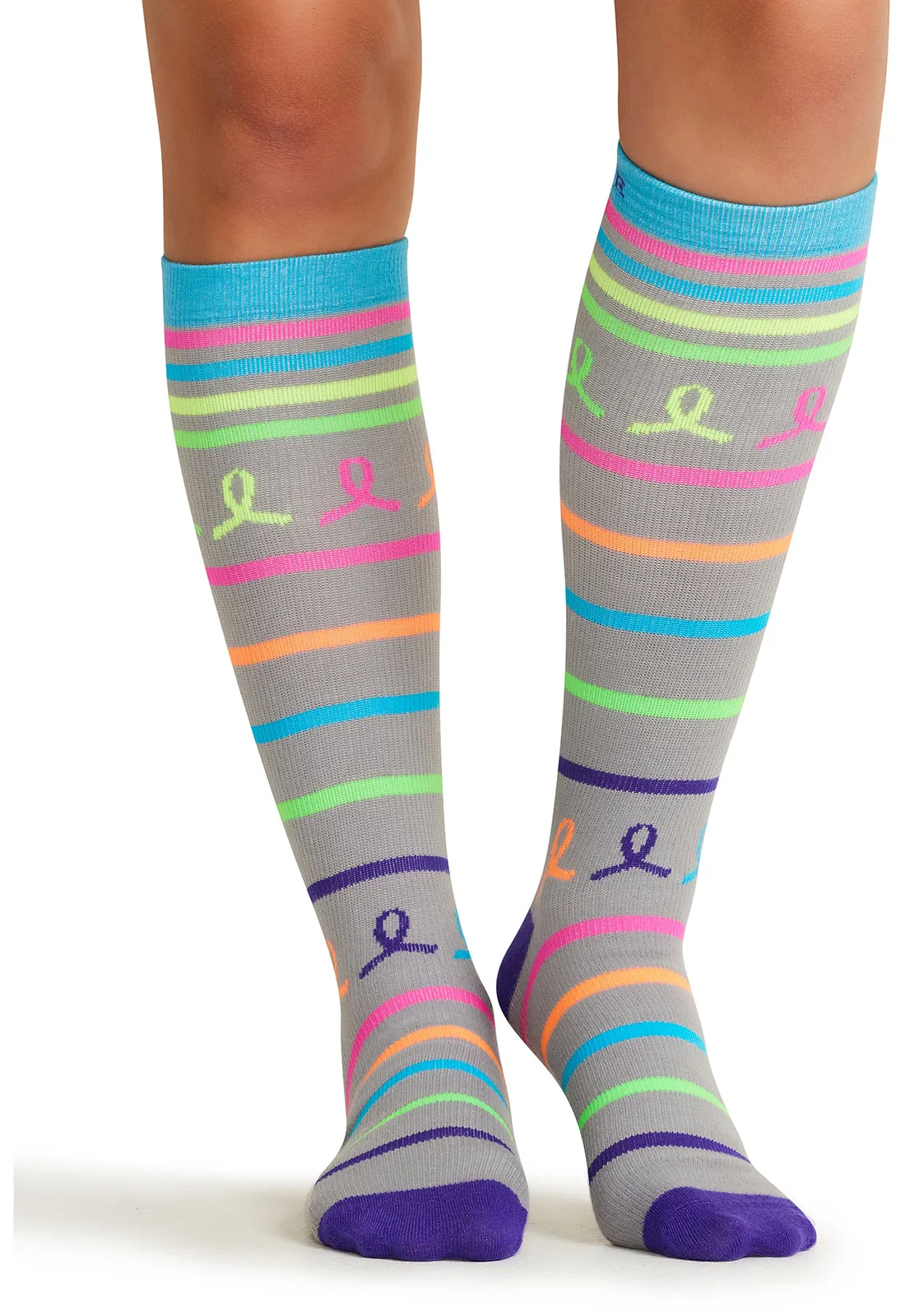 Plus Size Fit Women's 10-15mmHg Compression Socks