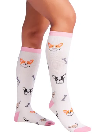 Plus Size Fit Women's 10-15mmHg Compression Socks