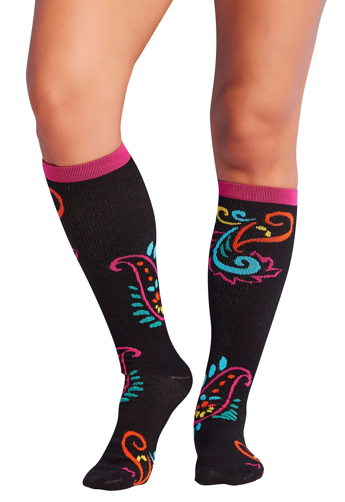 Plus Size Fit Women's 10-15mmHg Compression Socks