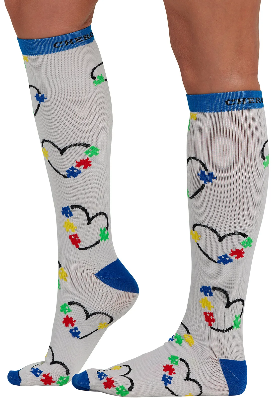 Plus Size Fit Women's 10-15mmHg Compression Socks