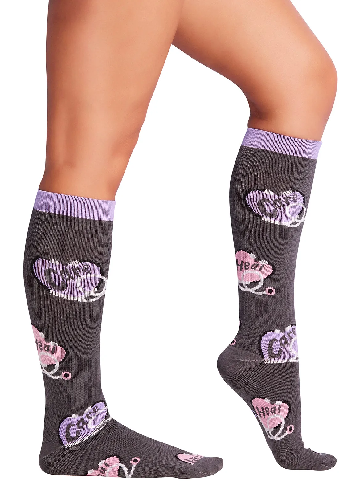 Plus Size Fit Women's 10-15mmHg Compression Socks