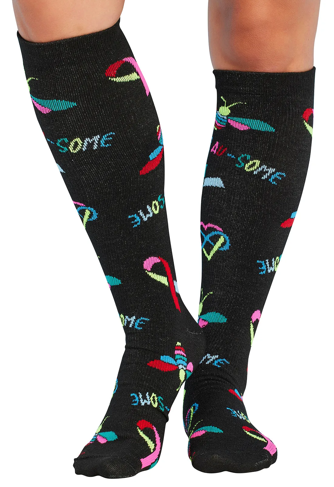 Plus Size Fit Women's 10-15mmHg Compression Socks