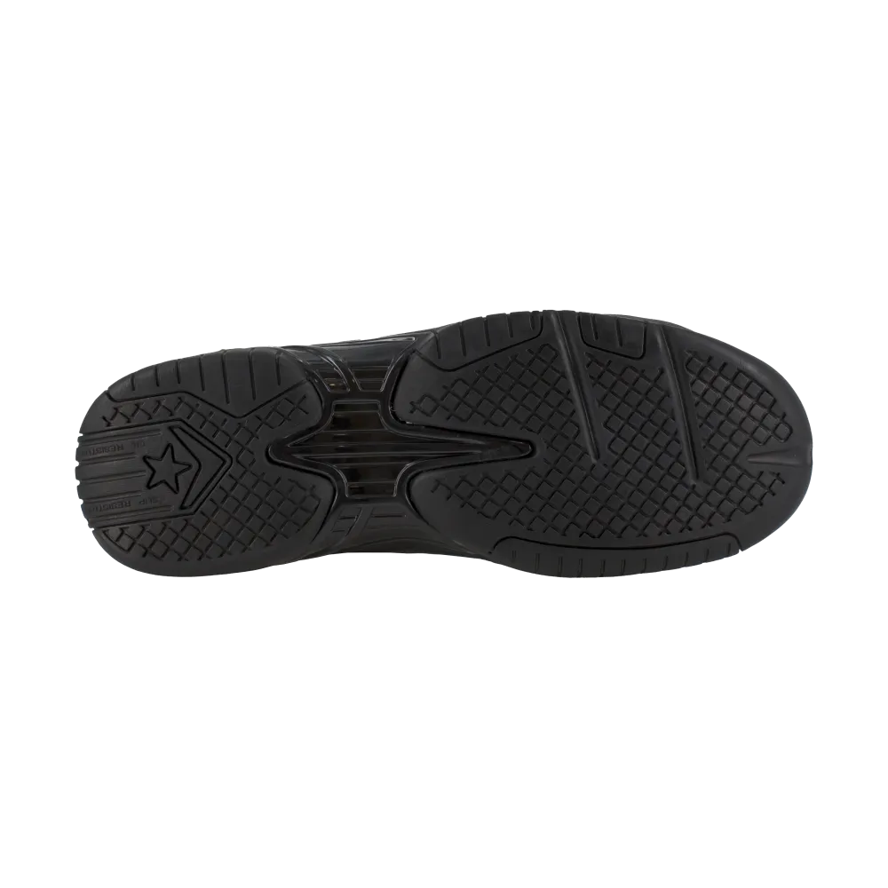 Reebok RB4177 Men's Tyak Athletic Composite Toe Work Shoes - Black