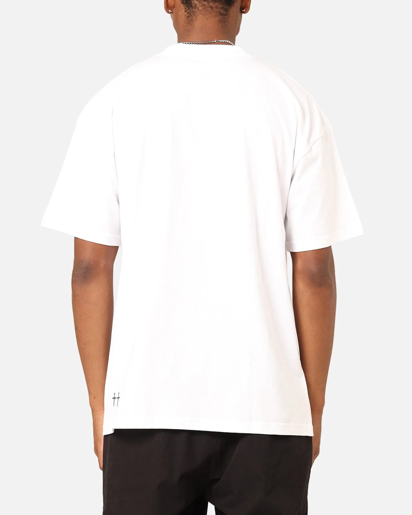 Saint Morta College Star Drop T-Shirt White