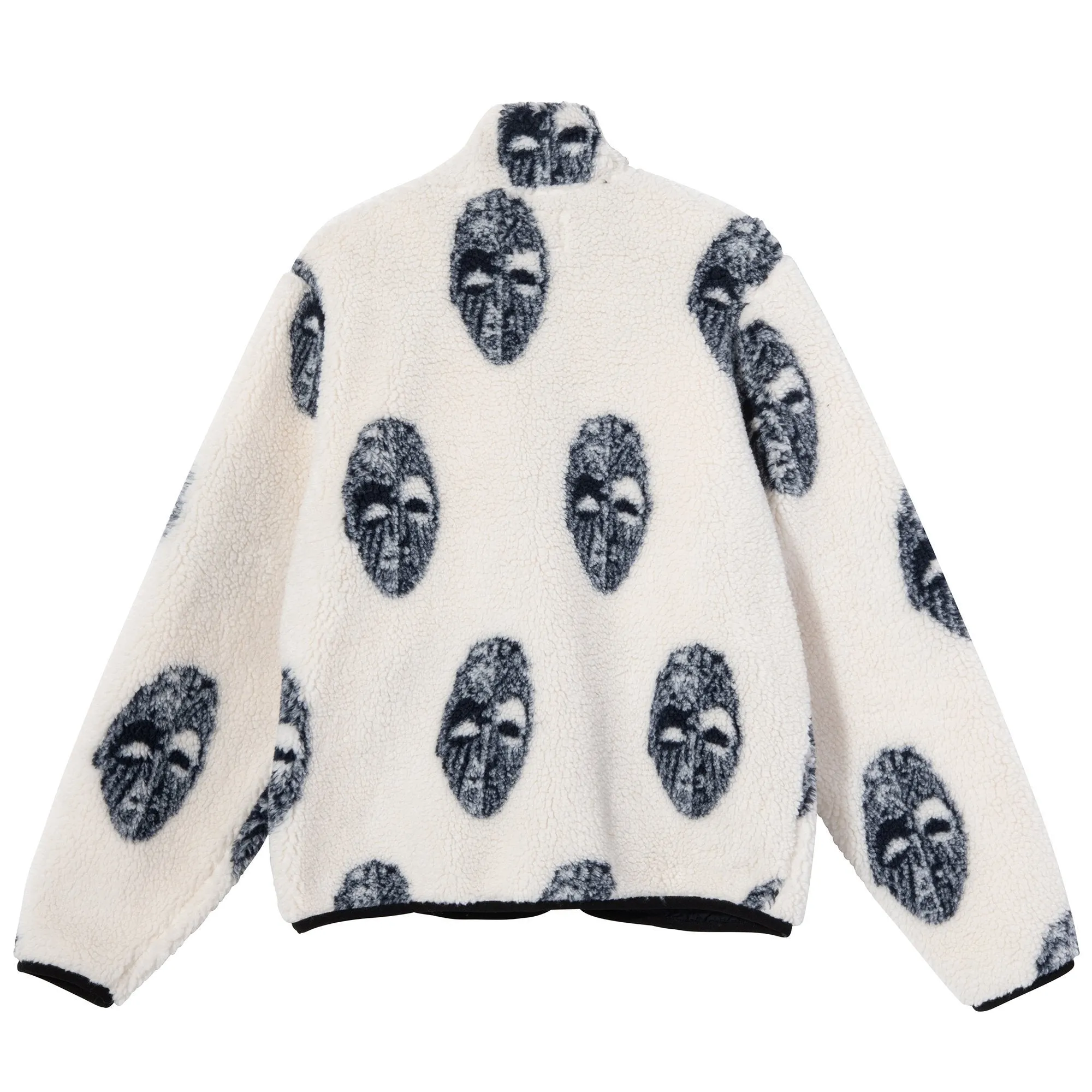 Stussy Mask Jacquard Sherpa Natural