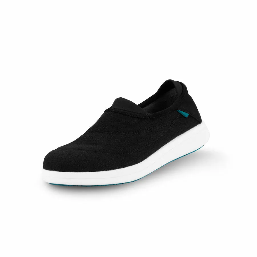 Women's Sunday Slippers - Granite Black